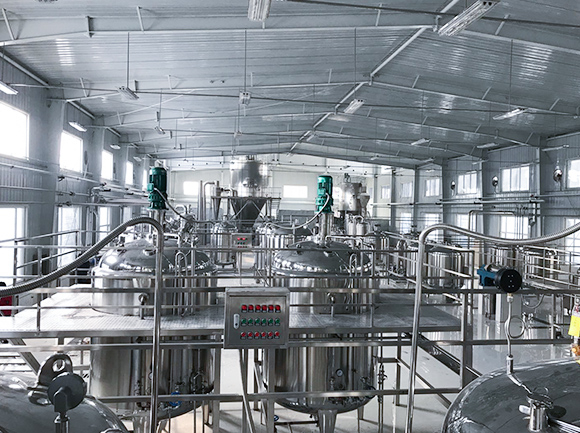 Производственная линия экстракции растительных пептидов